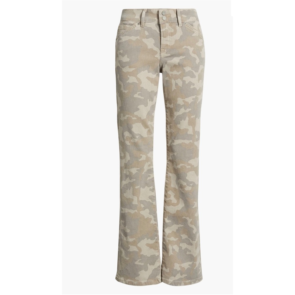 Hidden Jeans The Ryan Low Rise Bootcut Camo Military Pants Gorpcore Size 25 NWT